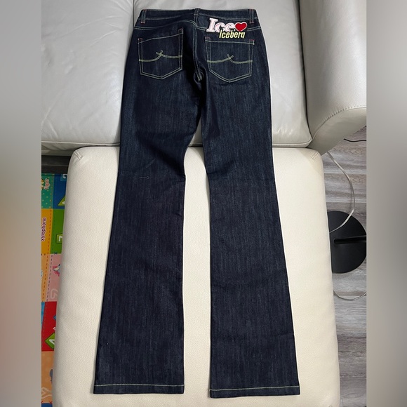 NWT - Ice Iceberg x DC Comics Women’s Mini Flared Jeans - Size 27, 29 -Very Rare - Picture 6 of 11
